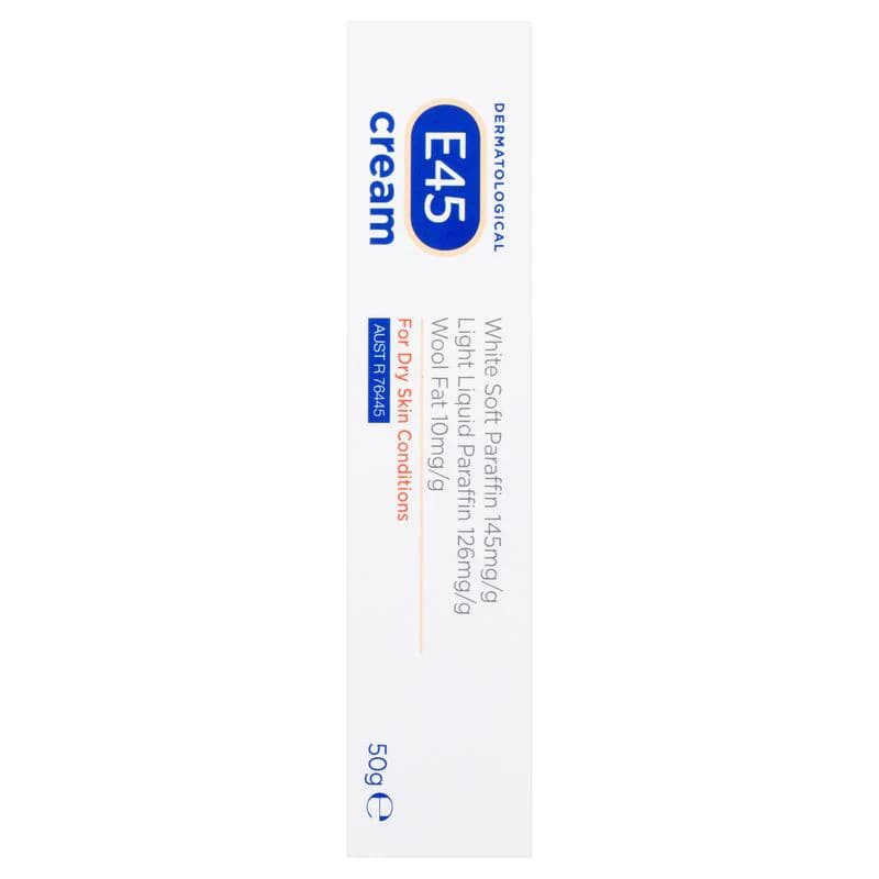 E45 Moisturising Cream for Dry Skin & Eczema 50g