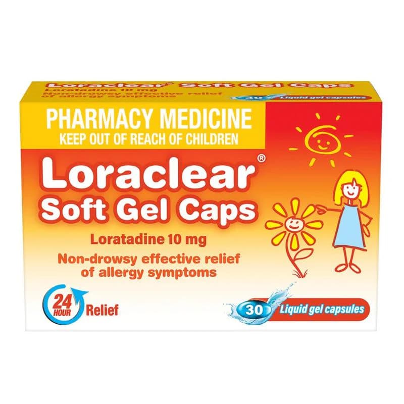 Loraclear Soft Gel Caps 10mg 30s