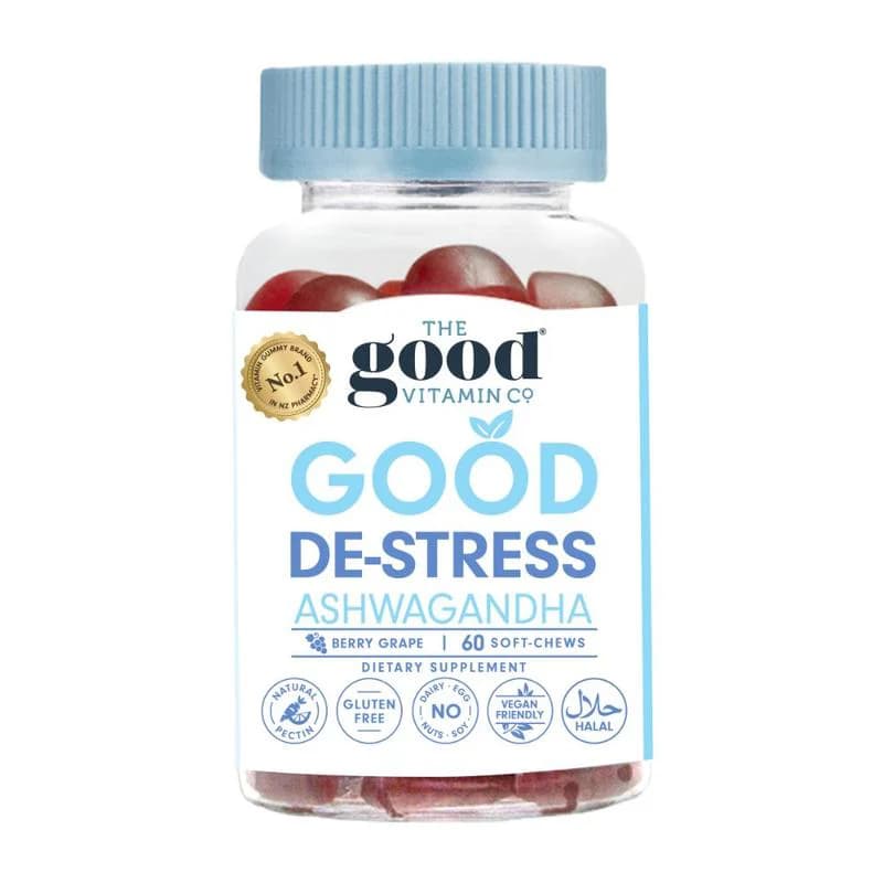 The Good Vitamin Co De-Stress Ashwagandha Soft-Chews 60s