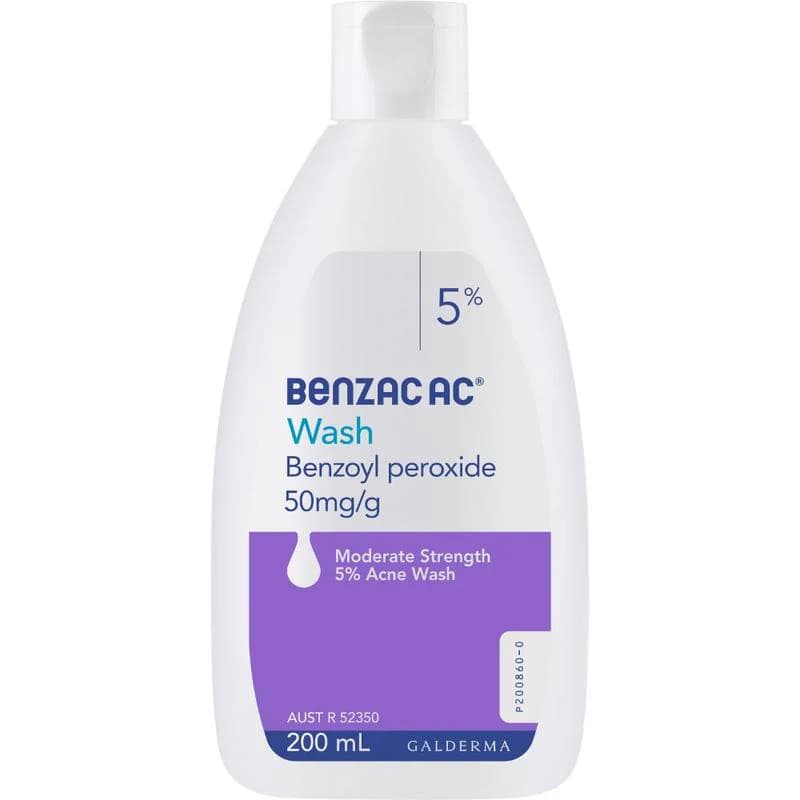 Benzac AC Wash 5% 200ml