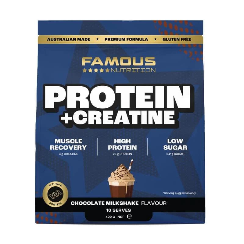 Famous Nutrition Protein + Creatine Chocolate 400g