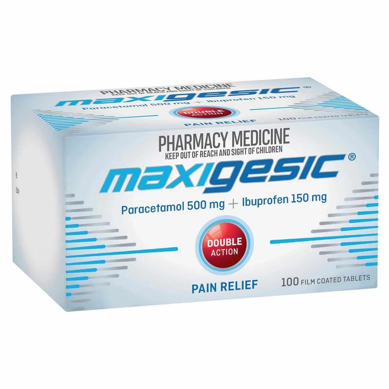 Maxigesic Pain Relief Tablets 100s