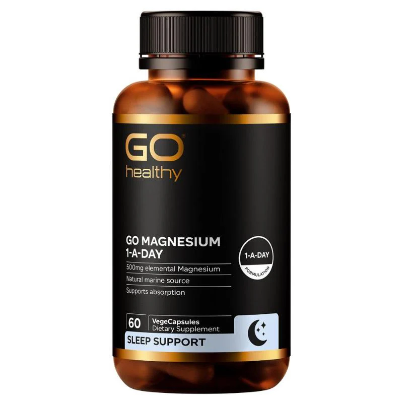 GO Healthy GO Magnesium 1-A-Day Capsules 60s