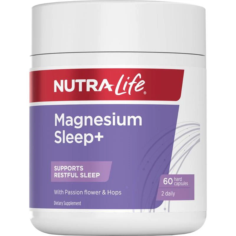 Nutra-Life Magnesium Sleep+ Capsules 60s