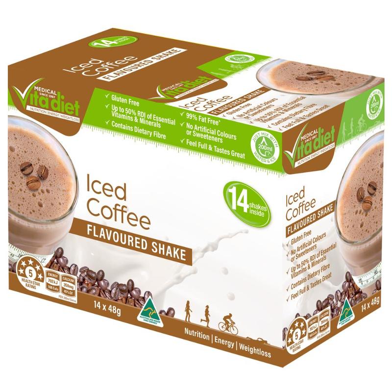 Vita Diet Iced Coffee Shakes 14pk