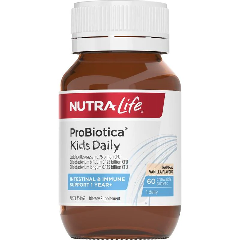 Nutra-Life ProBiotica Kids Daily Chewable Tablets 60s