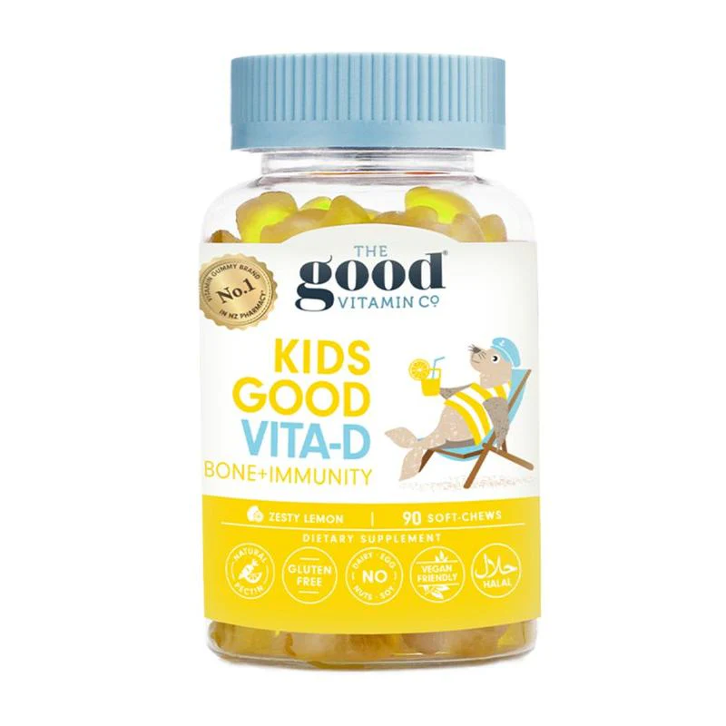 The Good Vitamin Co. Kids Good Vita-D Bone+ Immunity Soft-Chews 90s