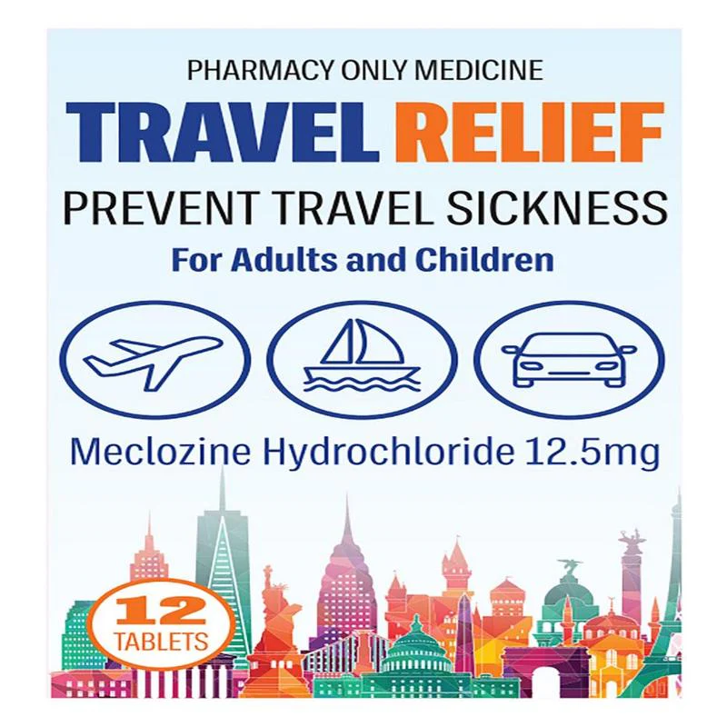 Multichem Travel Relief Tablets 12s