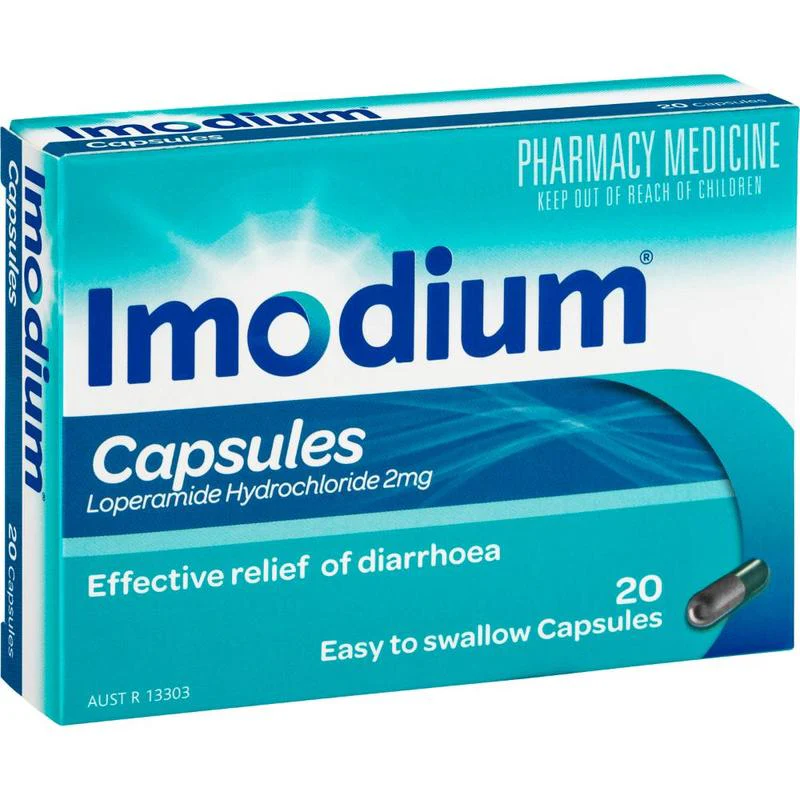 Imodium 2mg Capsules 20s