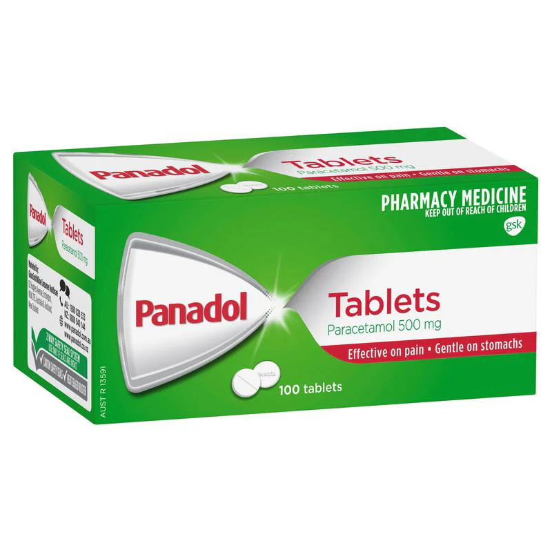 Panadol 500mg Tabs 100s